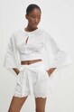 Îmbrăcăminte Answear Lab bluza din bumbac CK08131.FKK alb
