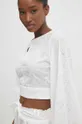 білий Бавовняна блузка Answear Lab