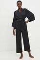 Pyžamo Answear.LAB látka čierna paj.2.CWK