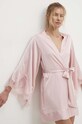 Answear Lab szlafrok tkanina różowy 120141.chdb