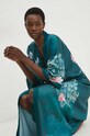 Answear Lab halat satin verde 1201153.cdb