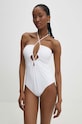 Jednodijelni kupaći kostim Answear.LAB lagano učvršćena bijela hy105c.fh
