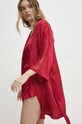 Answear Lab szlafrok tkanina czerwony 20228.cdb
