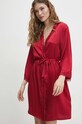 Answear Lab szlafrok tkanina czerwony 20224.cdb