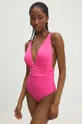 roza Jednodijelni kupaći kostim Answear Lab Ženski