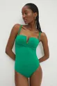 zelena Jednodijelni kupaći kostim Answear Lab Ženski