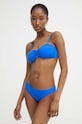 Bikini top Answear.LAB χωρίς μεταλλικές μπανέλες μπλε hwb212.G.fh