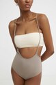 Μαγιό δύο τεμαχίων Answear.LAB μπεζ hwd618.fh