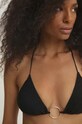 Plavková podprsenka Answear.LAB 17336.GORA.IKK čierna