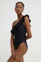 czarny Answear Lab jednoczęściowy strój kąpielowy Damski