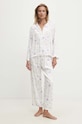 Answear Lab pijama set alb 4073.cdb