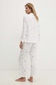 Answear Lab pijama 4073.cdb alb WZ24