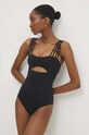 Answear Lab costum de baie dintr-o bucată moale negru af2410c.fh