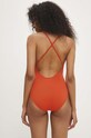 Odzież Answear Lab jednoczęściowy strój kąpielowy 38201.HWK pomarańczowy