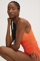 Answear.LAB egyrészes fürdőruha sima narancssárga sy2446.fh