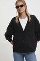 Answear Lab bluza 387.HKK czarny WW24