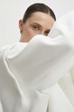 Βαμβακερή μπλούζα Answear.LAB μπεζ 95417.IWK
