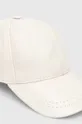 Answear Lab cappello con visiera in pelle 80% Pelle naturale, 20% Poliestere
