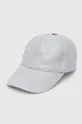 Кожаная кепка Answear Lab серый