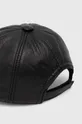 crna Kožna kapa sa šiltom Answear Lab