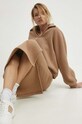 Answear Lab komplet - bluza i spódnica 23254.HWK brązowy