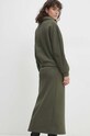 Answear Lab komplet - bluza i spódnica 23254.HWK zielony WW24