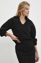 Odzież Answear Lab komplet - bluza i spódnica 23254.HWK czarny