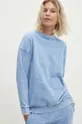 Βαμβακερή φόρμα Answear Lab μπλε