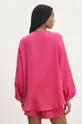 Сорочка та бавовняні шорти Answear Lab рожевий