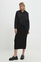 Answear Lab bluza 221649.HWK negru WW24