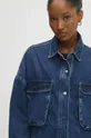 niebieski Answear Lab koszula jeansowa