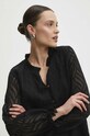 Answear Lab cămașă negru y20077.fkk