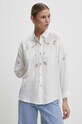 Λινό πουκάμισο Answear.LAB m2177.fh λευκό WW24