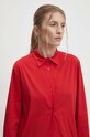 Odzież Answear Lab koszula bawełniana 2402.td czerwony