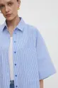 blu navy Answear Lab camicia in cotone