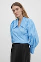 Answear Lab cămașă din bumbac albastru 4068.ikk