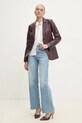 Бавовняна сорочка Answear.LAB sc109.FKK білий WW24