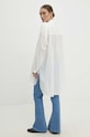 Дрехи Памучна риза Answear Lab sc95.FKK бял