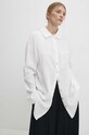 Odzież Answear Lab koszula bawełniana ch884.FKK biały