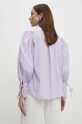Odzież Answear.LAB koszula bawełniana c80566.IJS fioletowy