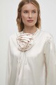 Рубашка Answear.LAB бежевый w17279.ijs