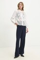 Бавовняна сорочка Answear.LAB ag1858.ih білий WW24