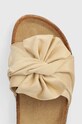 Answear Lab klapki beżowy ls052.FKK