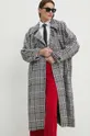 sivá Kabát s prímesou vlny Answear Lab