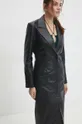 Δερμάτινο παλτό Answear Lab Γυναικεία