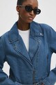 Answear Lab geaca de blugi LJKIVORYDENIM.GWK albastru