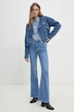 Answear Lab geacă din denim cv879.fw albastru WW24