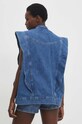 Îmbrăcăminte Answear Lab vesta de blugi sng.kud04g.tjs albastru