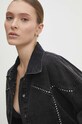 Джинсова куртка Answear.LAB 5760.td чорний