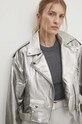 Answear Lab geaca ramones ve023.fjs argintiu